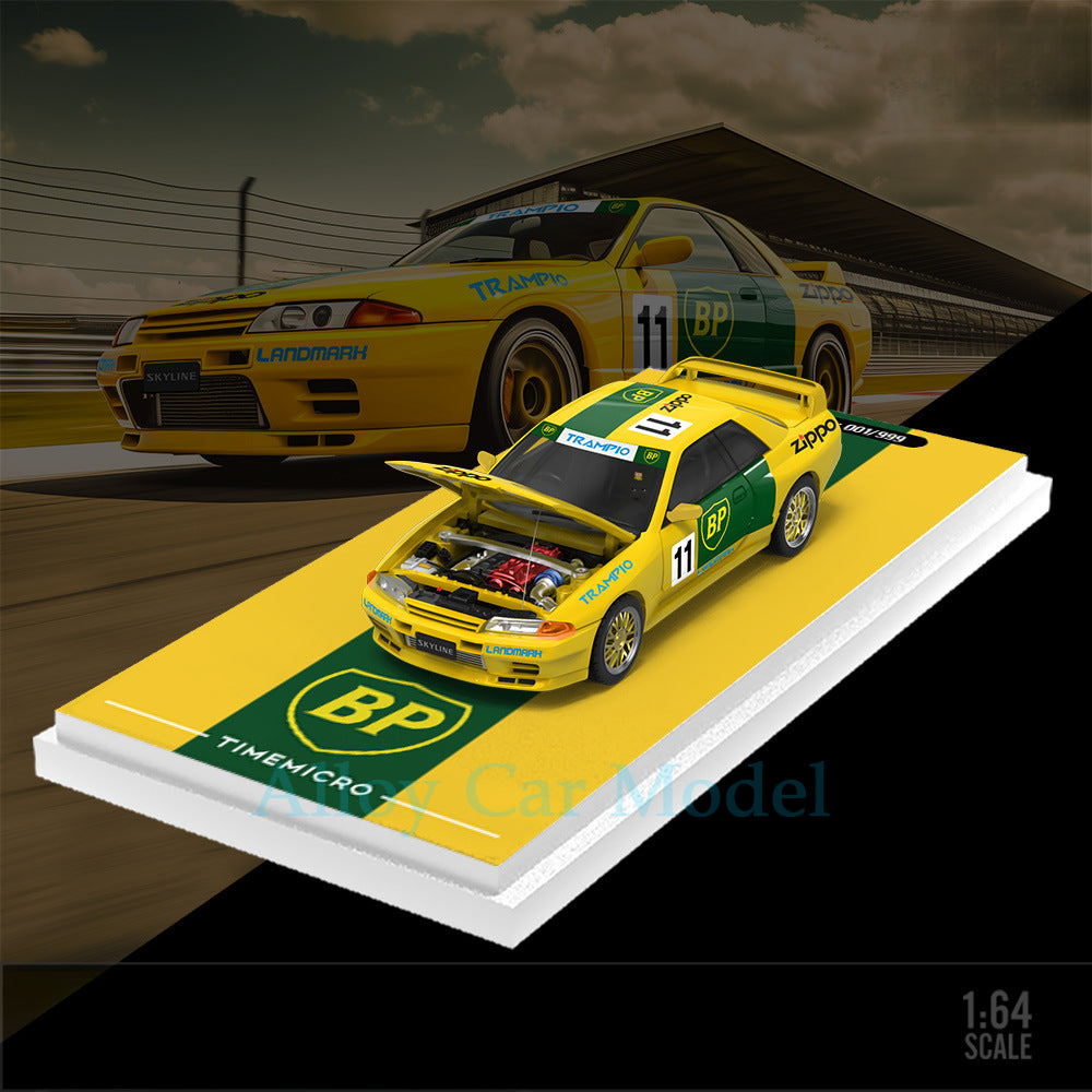 TimeMicro 1:64 Nissan GTR32 Racing Livery Die MODCOLS