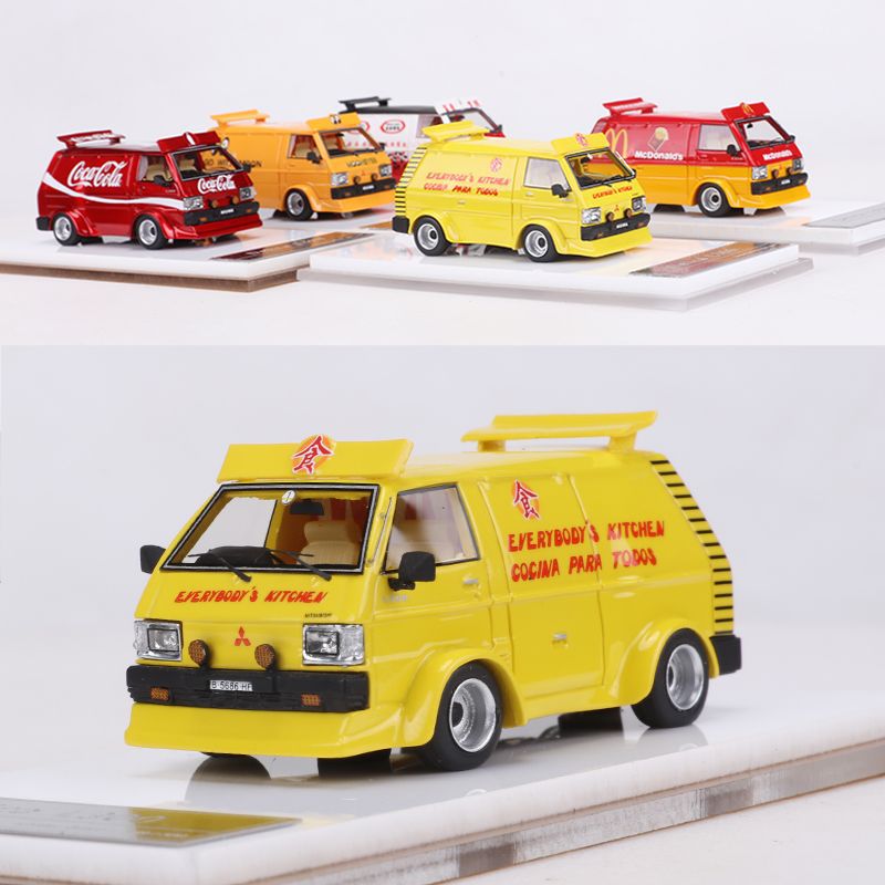 MJ 1:64 Mitsubishi Delica Resin Model – Classic Van Collectible MODCOLS