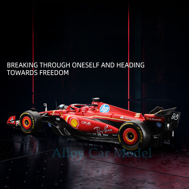 2024 Bburago 1:18 Ferrari SF24 Formula 1 Die cast Model Car F1 Collectible Replica MODCOLS
