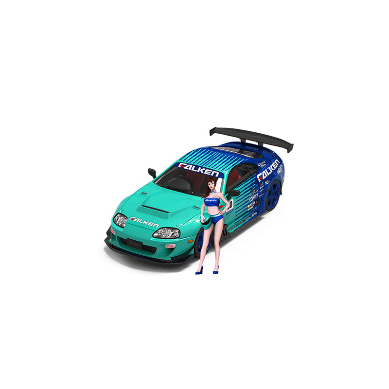 TimeMicro 1:64 Supra A80Z Falken Livery Diecast Model MODCOLS