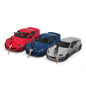 TimeMicro 1:64 Nissan 400Z Plain Color Diecast Model Car