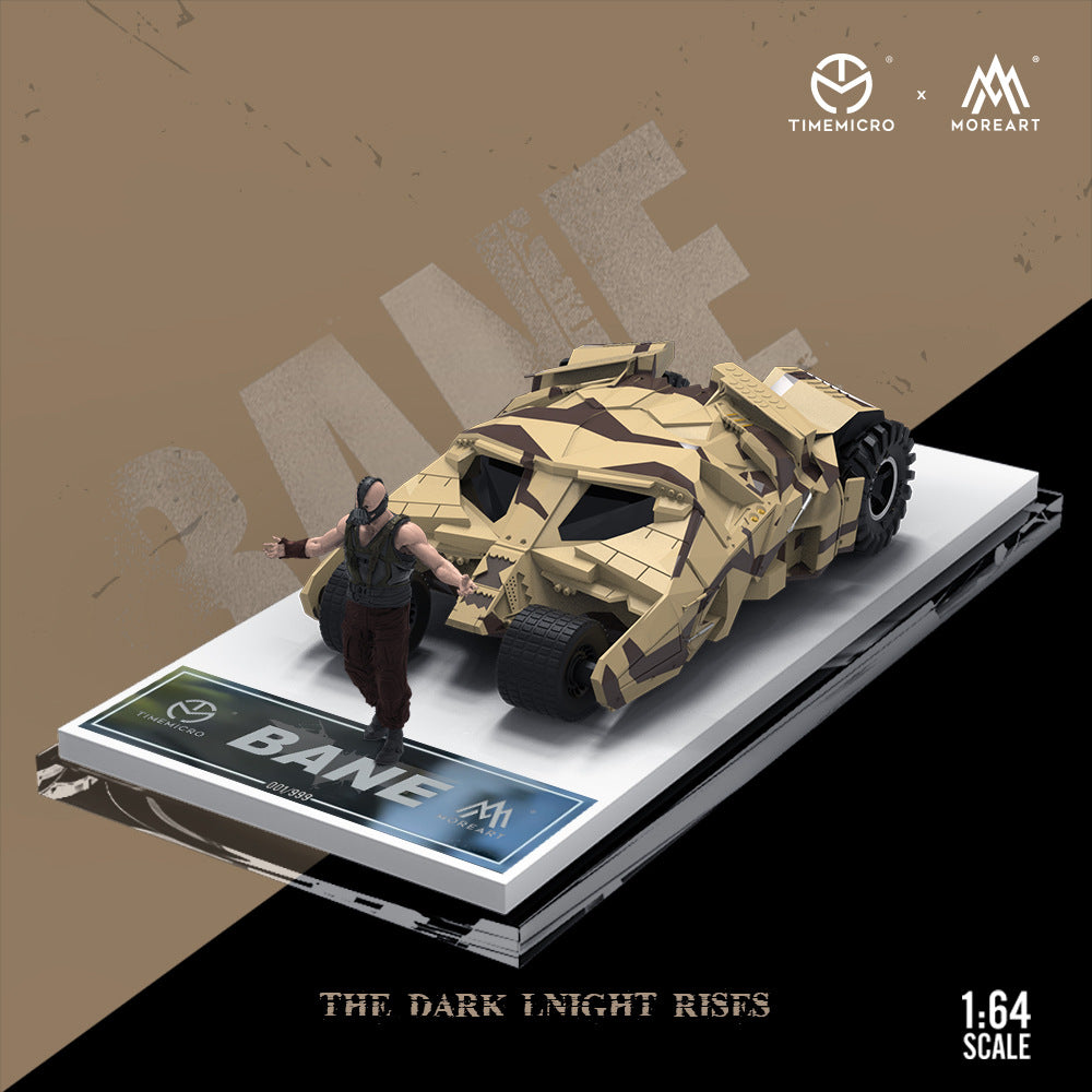 MoreArt * TimeMicro 1:64 Bane Armored Vehicle Resin Model Set MODCOLS