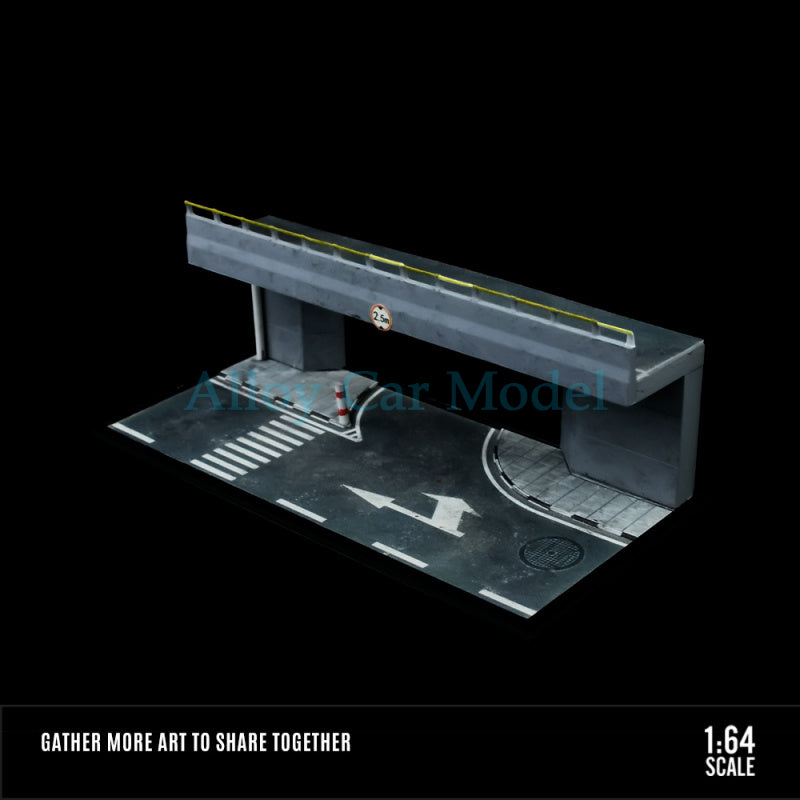 MoreArt 1:64 Overpass Scene Model for Diecast Cars MODCOLS