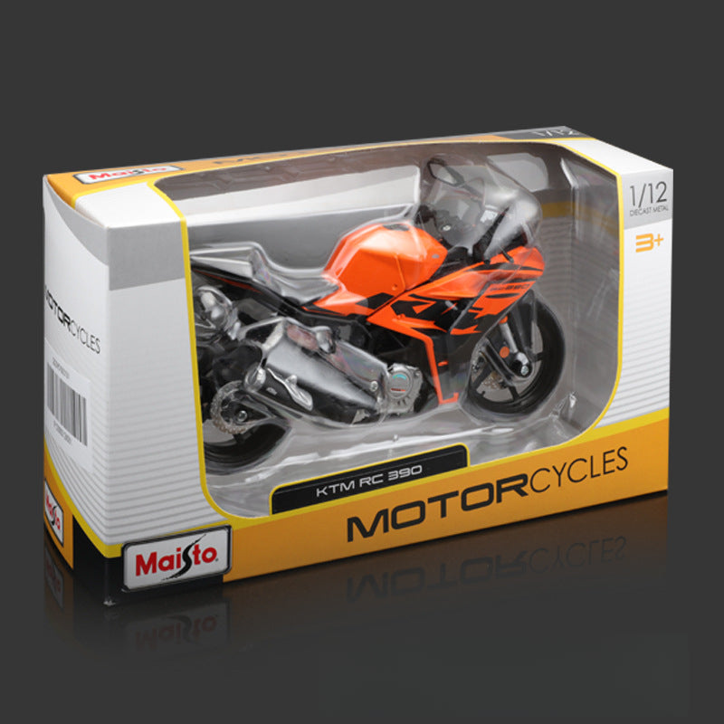 Maisto 1:12 KTM RC 390 Motorcycle Model Die Cast Collectible MODCOLS