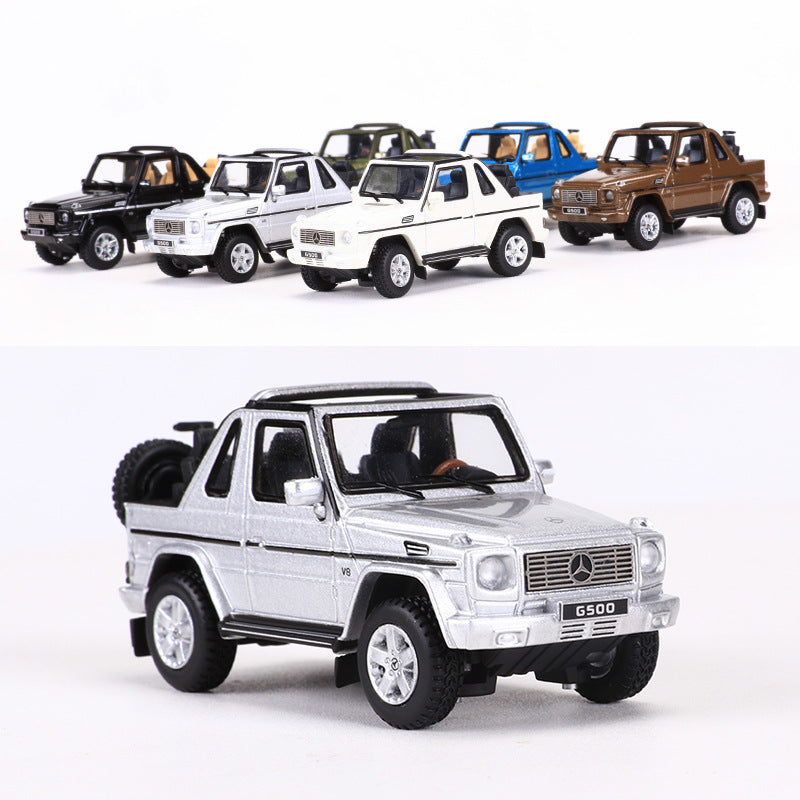 GCD 1:64 Mercedes Benz G500 Short Wheelbase Convertible Diecast SUV Model MODCOLS