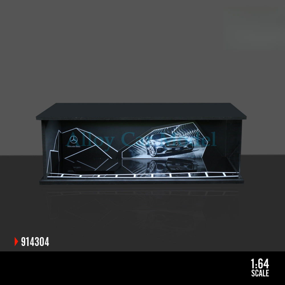 MoreArt 1:64 Showroom Series Lighted DIY Display Scene MODCOLS