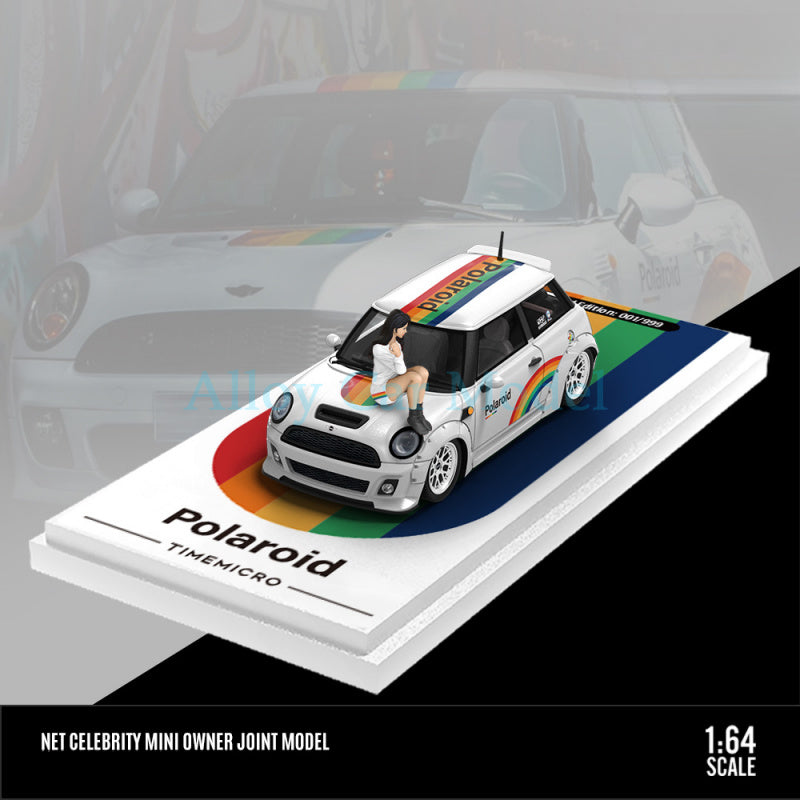 TIMEMICRO 1:64 BMW MINI COOPER Influencer Edition Diecast Model MODCOLS