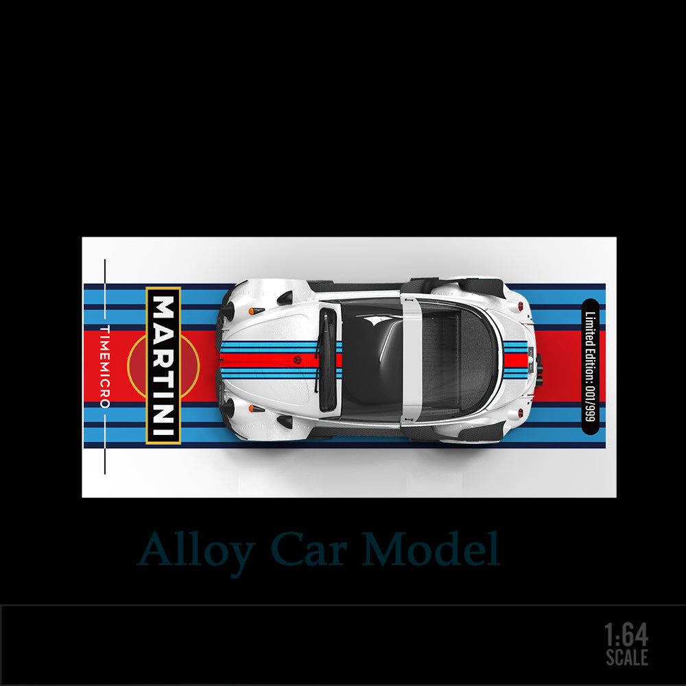 TimeMicro 1:64 Martini Livery Trailer Diecast Model Set MODCOLS