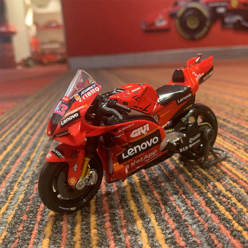 Maisto 1:18 2021 Season Ducati / Honda / Yamaha Motorcycle Diecast Model MODCOLS