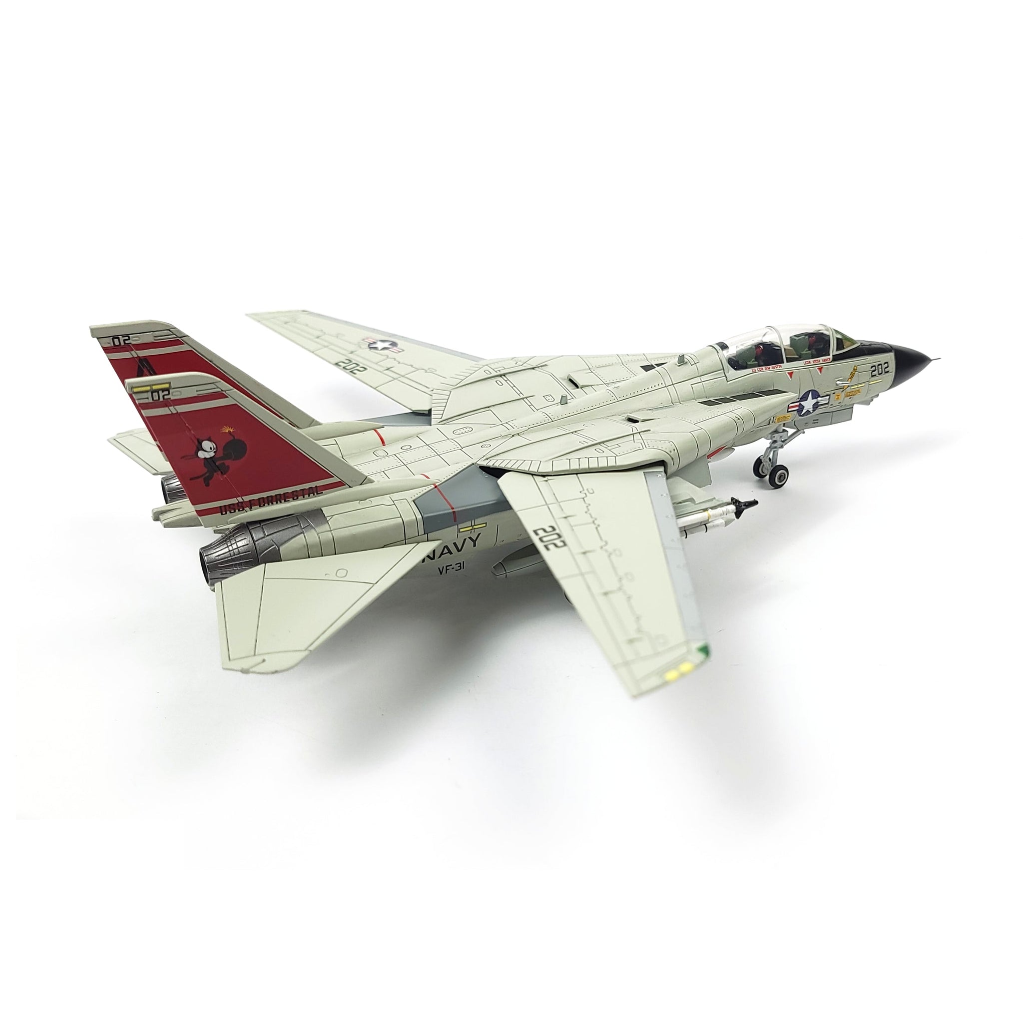 1/72 F-14A Tomcat Diecast Model – VFA-31 Tomcatters Aircraft