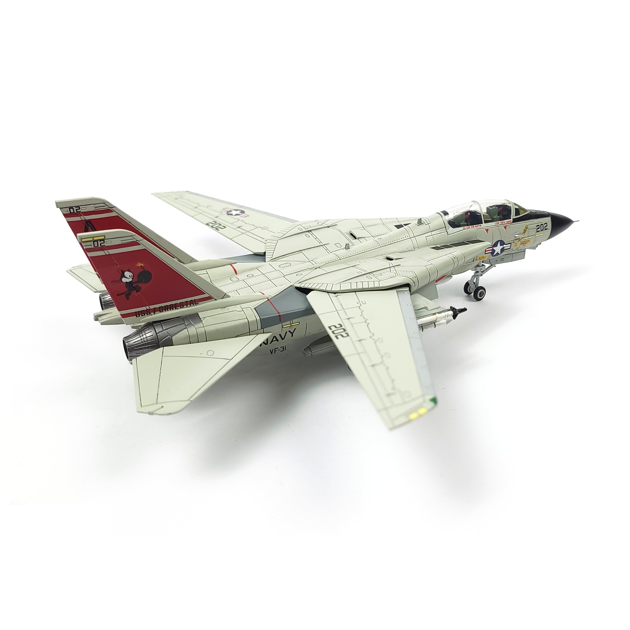 1/72 F-14A Tomcat Diecast Model – VFA-31 Tomcatters Aircraft