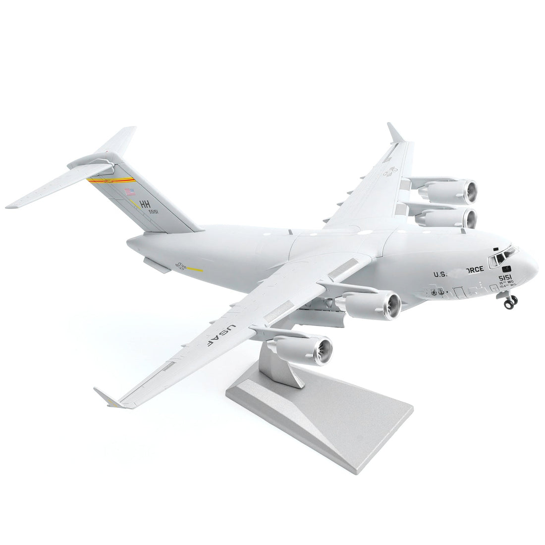 1/200 C-17 Globemaster III Diecast Model – USAF 154th WG Transport Aircraft