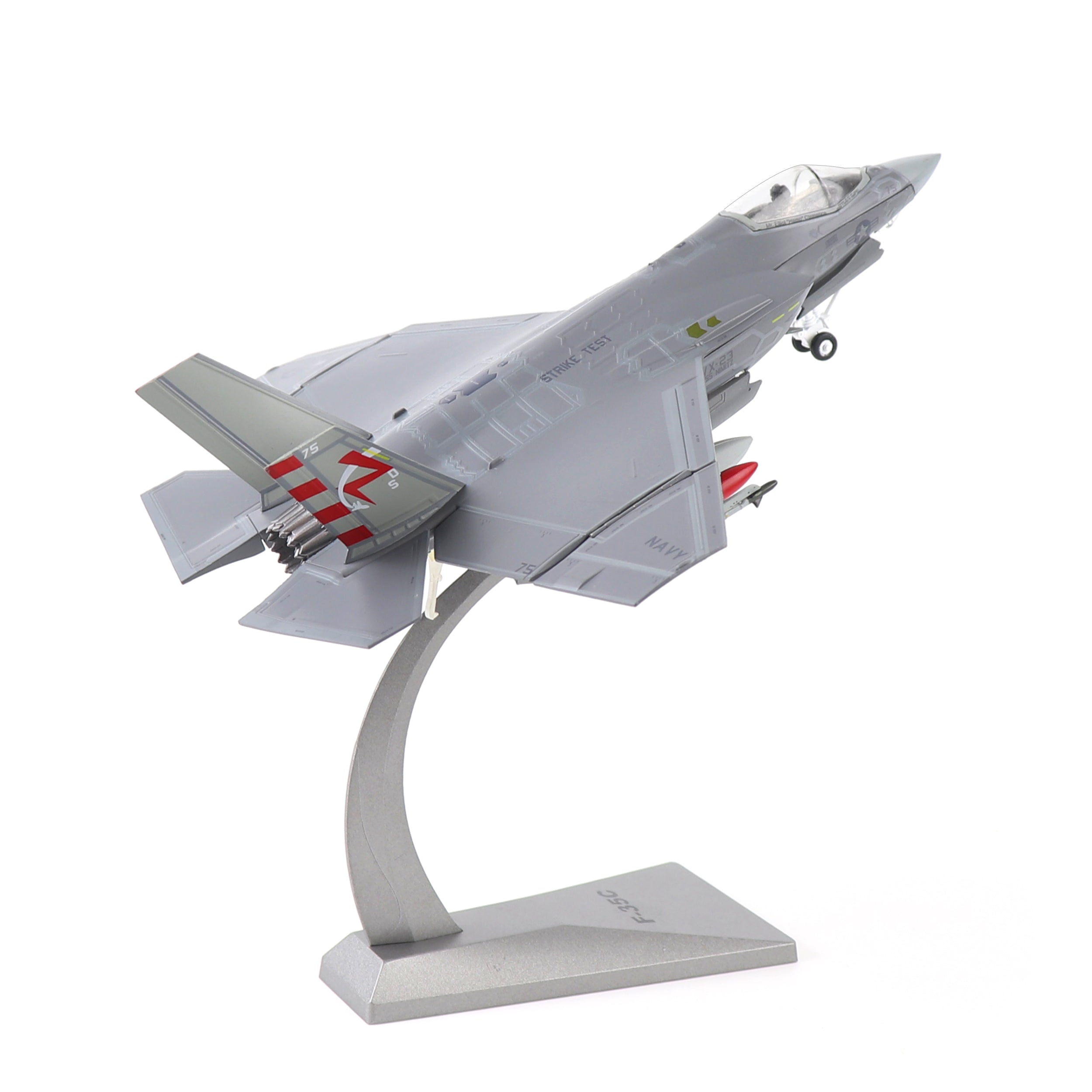 F-35C Lightning II 1/72 Die-cast Fighter Jet Model – USN VX-23