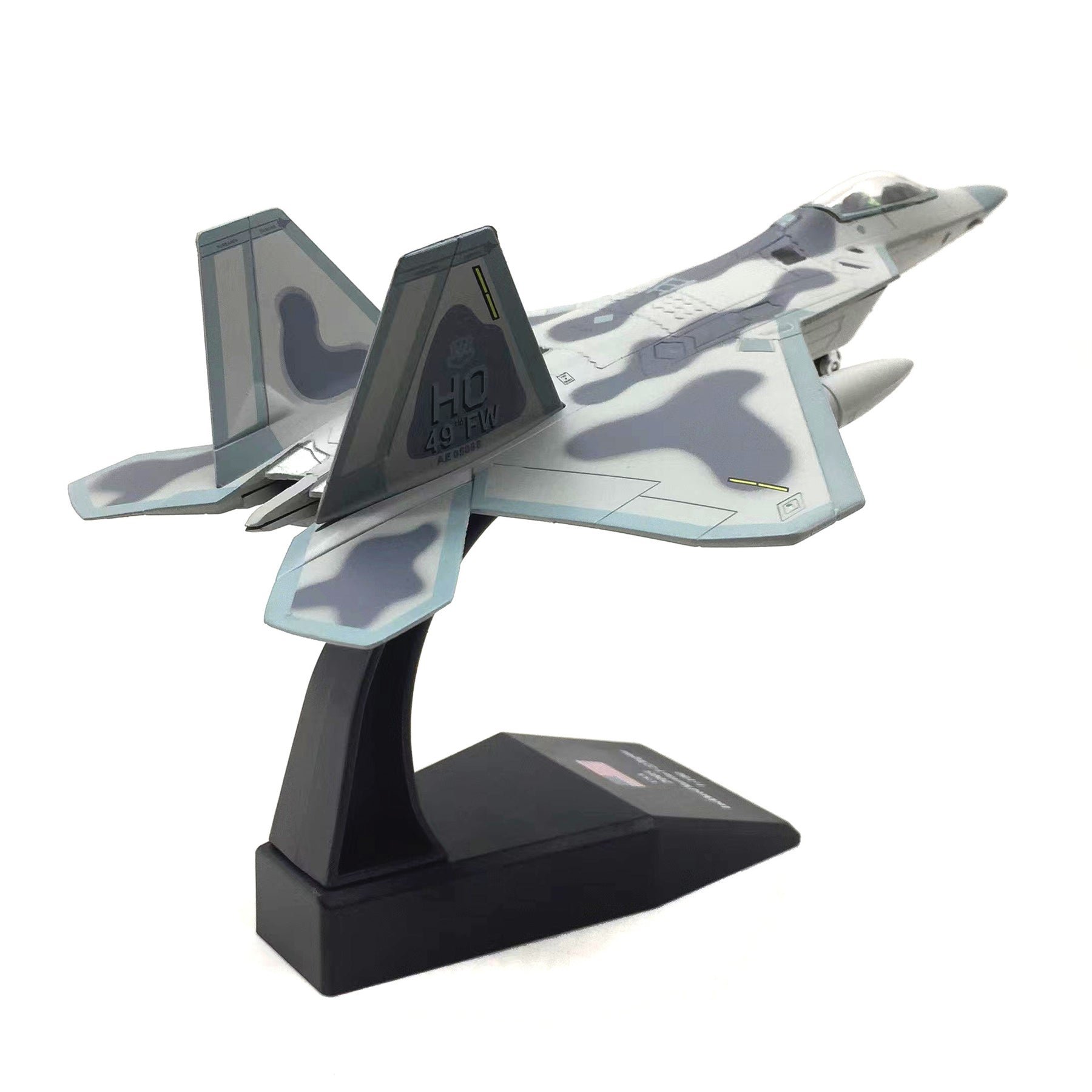 1/100 F-22 Raptor Die-cast Fighter Jet Model – USAF Aircraft