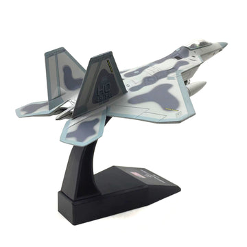 1/100 F-22 Raptor Die-cast Fighter Jet Model – USAF Aircraft