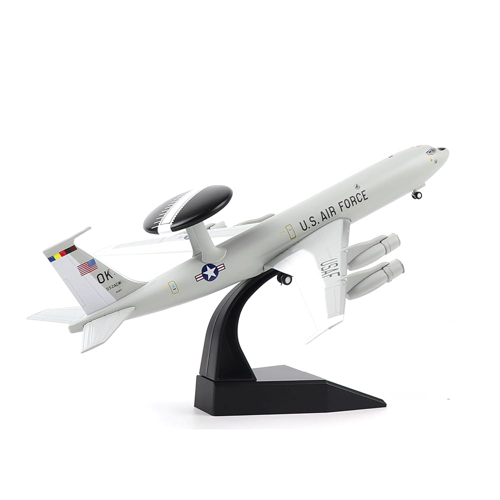 E-3 Sentry 1/200 Diecast Metal Aircraft Model – AWACS Military Plane
