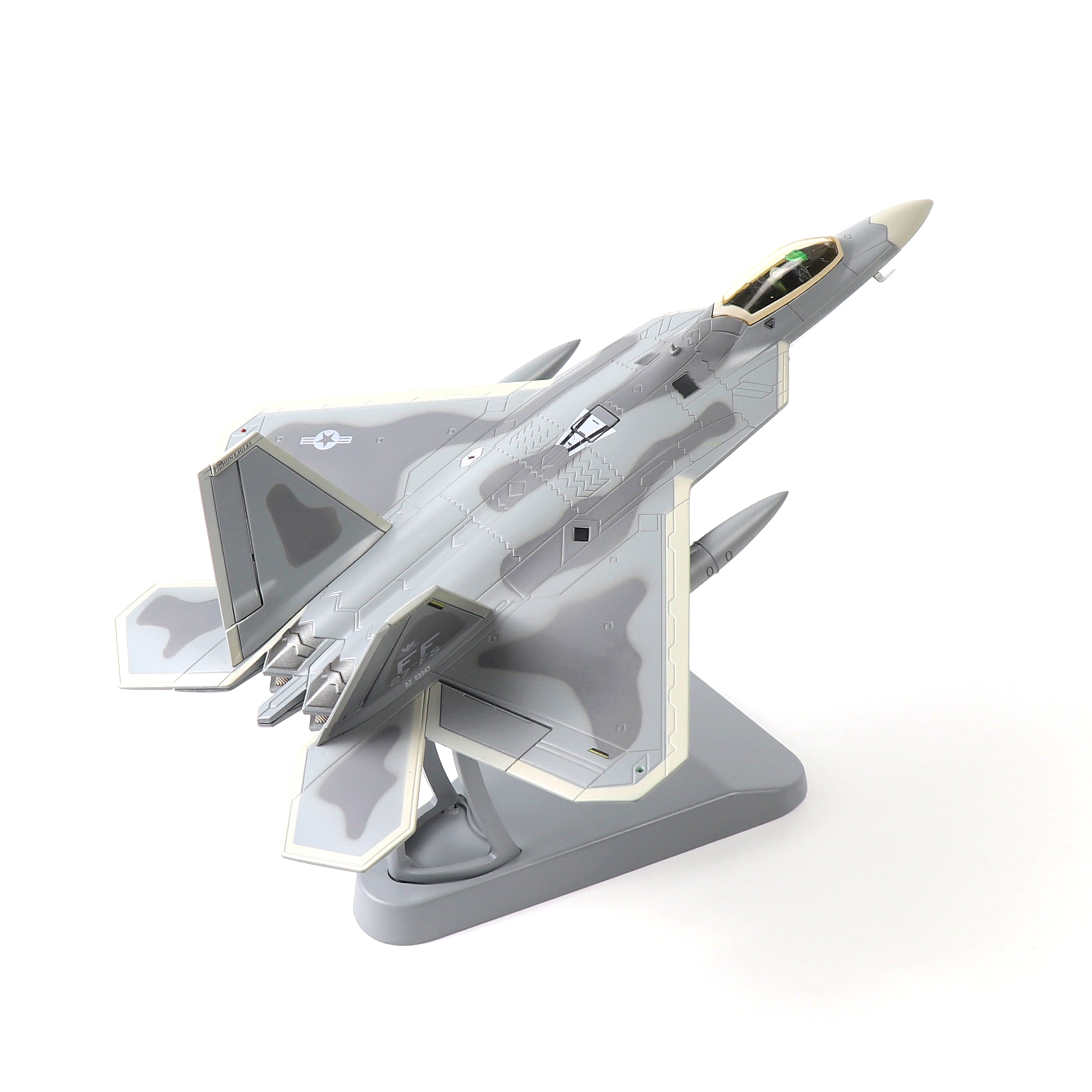 1/72 F-22 Raptor Die-cast Fighter Jet Model – 27th FS USAF