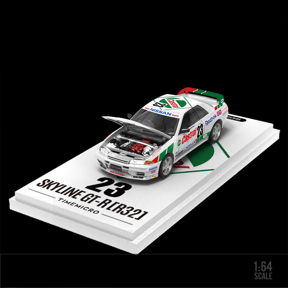 TimeMicro 1:64 Nissan GTR R32 Racing Livery Diecast Model MODCOLS