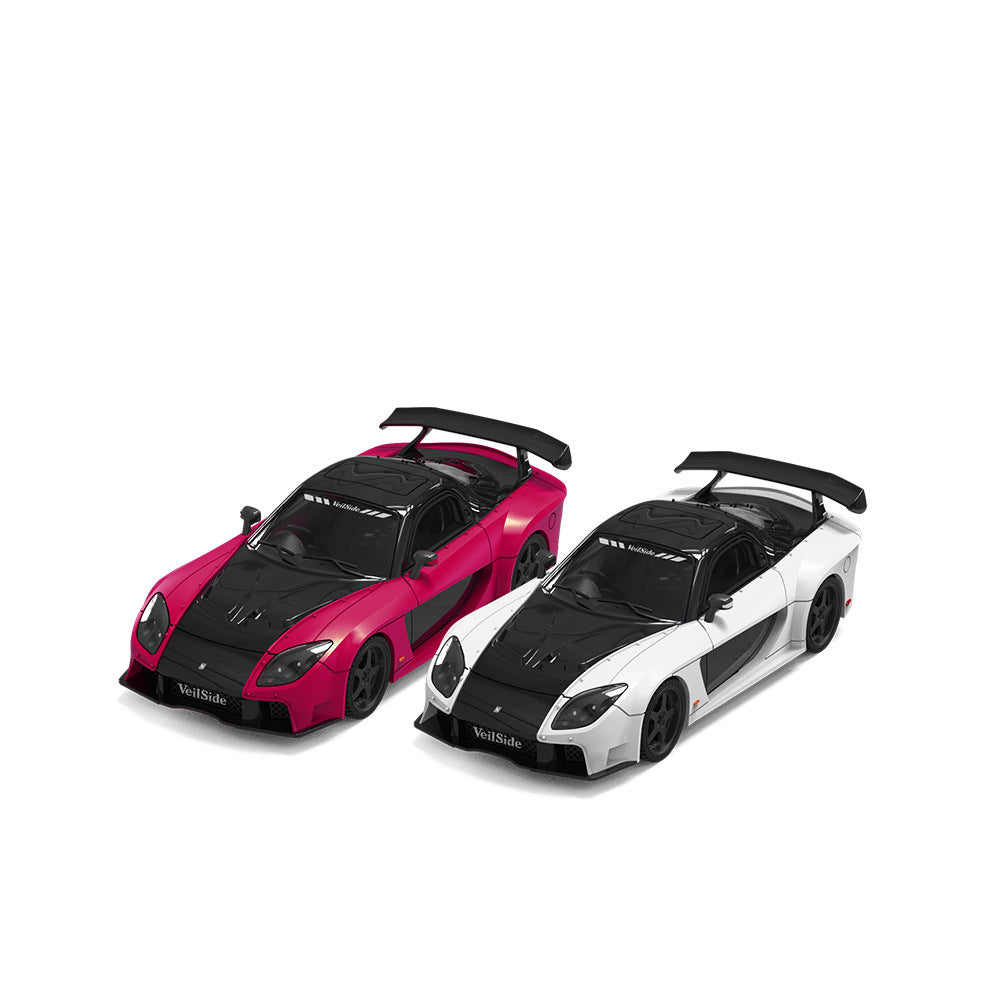SUPCAR 1:64 RX 7 Veilside Solid Color Diecast Model MODCOLS