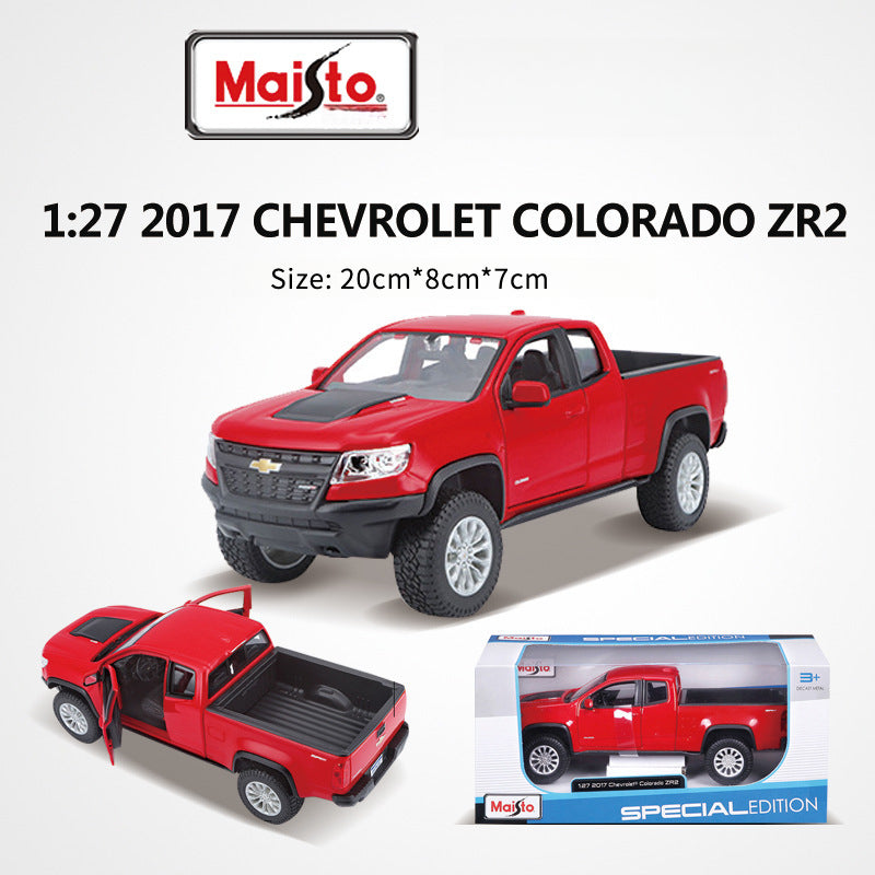 Maisto 1:27 Chevrolet Colorado ZR2 Diecast Pickup Truck MODCOLS