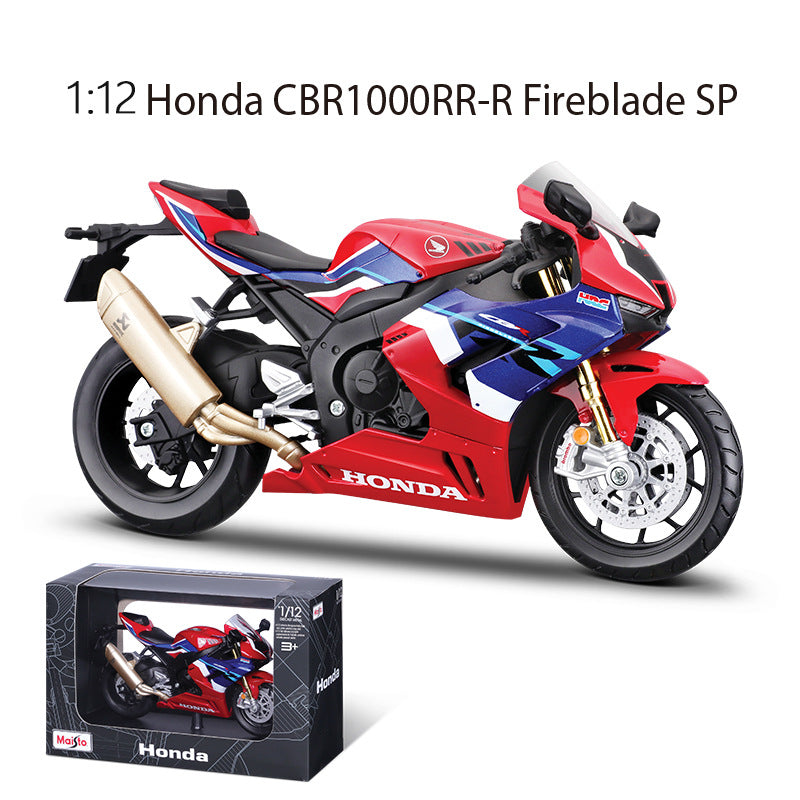 Maisto 1:12 BMW Ducati Yamaha Kawasaki H2R Die cast Motorcycle Model MODCOLS