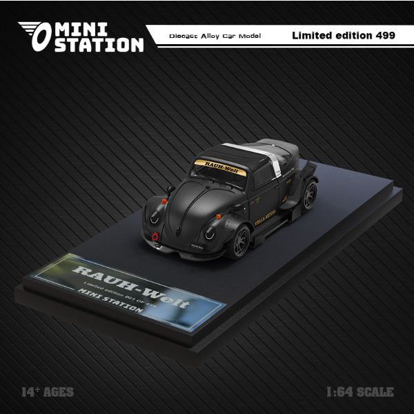 TimeMicro 1:64 RWB Beetle Diecast Model – Solid Color MODCOLS