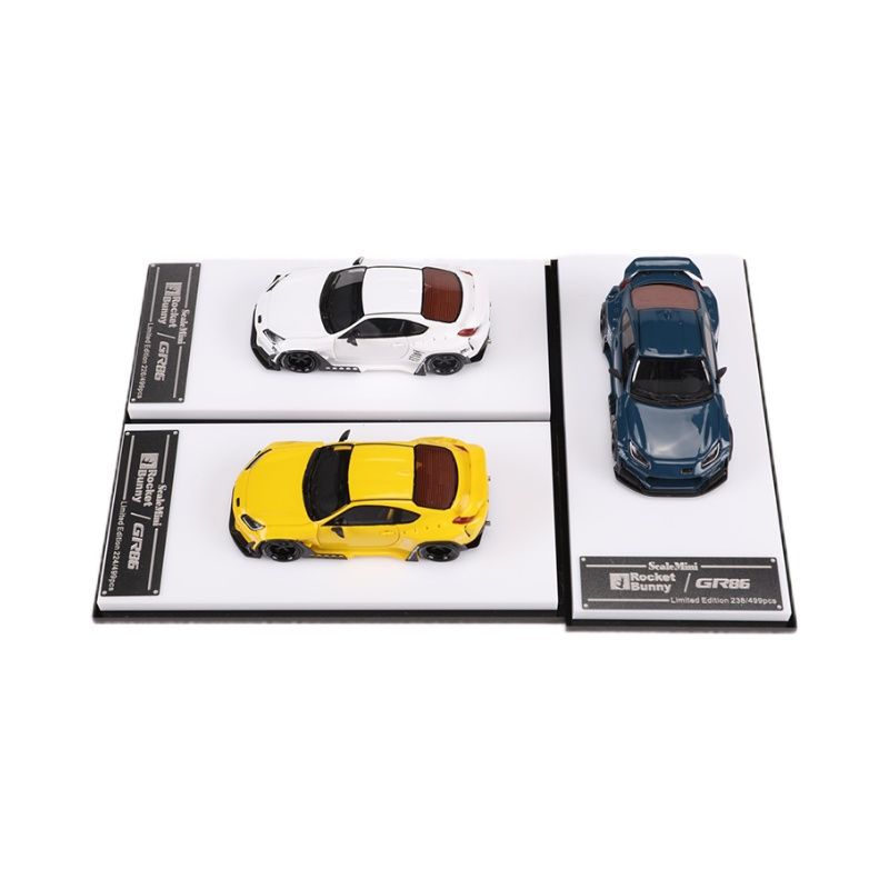 ScaleMini 1:64 Toyota GT86 Rocket Bunny Widebody Diecast Model MODCOLS