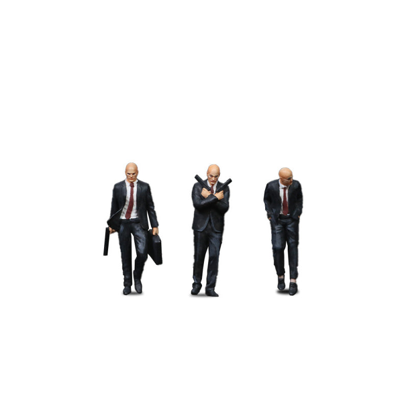 MoreArt 1:64 Professional Agent Figurine Resin Model Set MODCOLS
