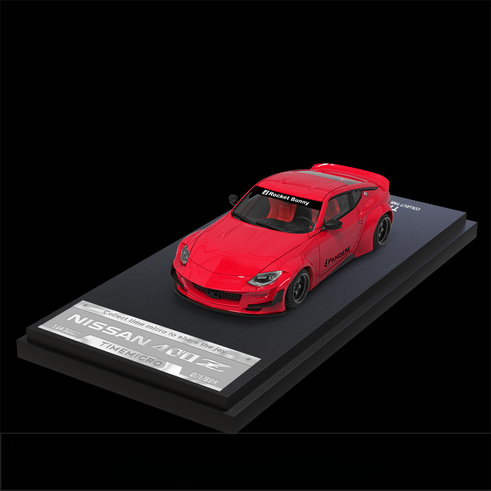 TimeMicro 1:64 Nissan 400Z Plain Color Diecast Model Car