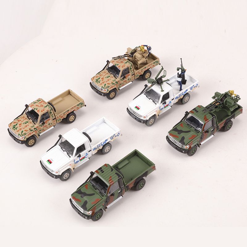 Rhino Model 1:64 Toyota LC79 Armored Pickup Diecast Collectible MODCOLS