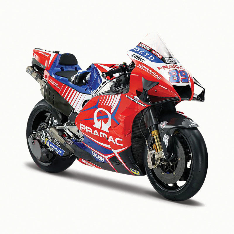 Maisto 1:18 2021 Season Ducati / Honda / Yamaha Motorcycle Diecast Model MODCOLS