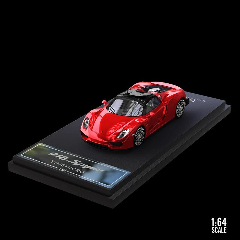 TimeMicro 1:64 Porsche 918 Spyder Martini Diecast Model MODCOLS