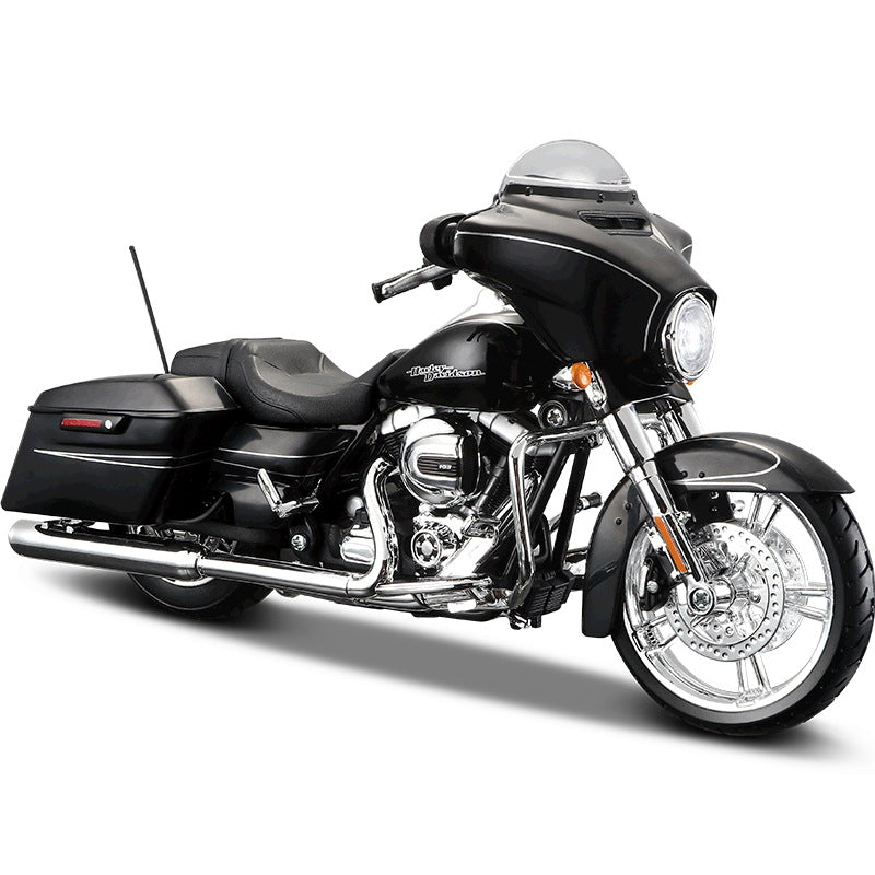Maisto 1:12 2015 Harley Street Glide Custom Die Cast Motorcycle Model MODCOLS