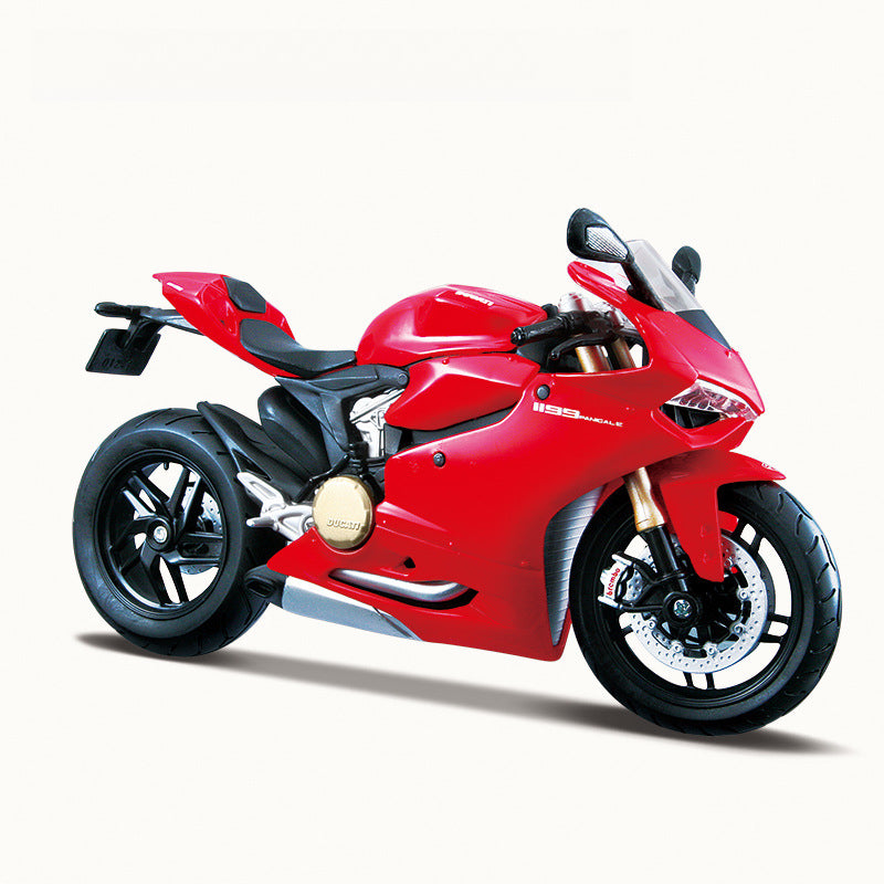 Maisto 1:12 BMW Ducati Yamaha Kawasaki H2R Die cast Motorcycle Model MODCOLS
