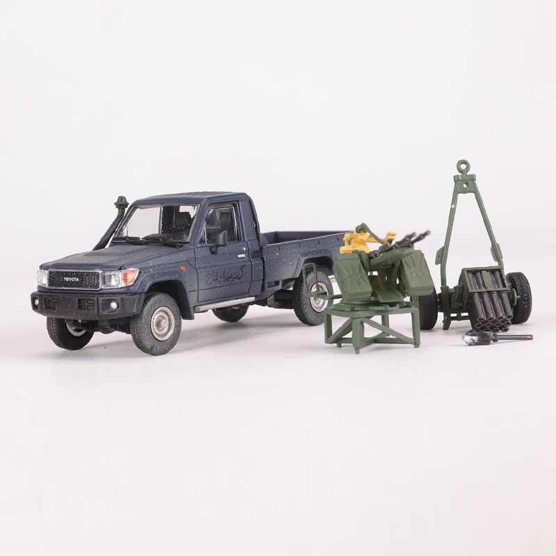 Hobby Fans 1:64 Toyota Land Cruiser LC79 War Pickup Diecast Model MODCOLS