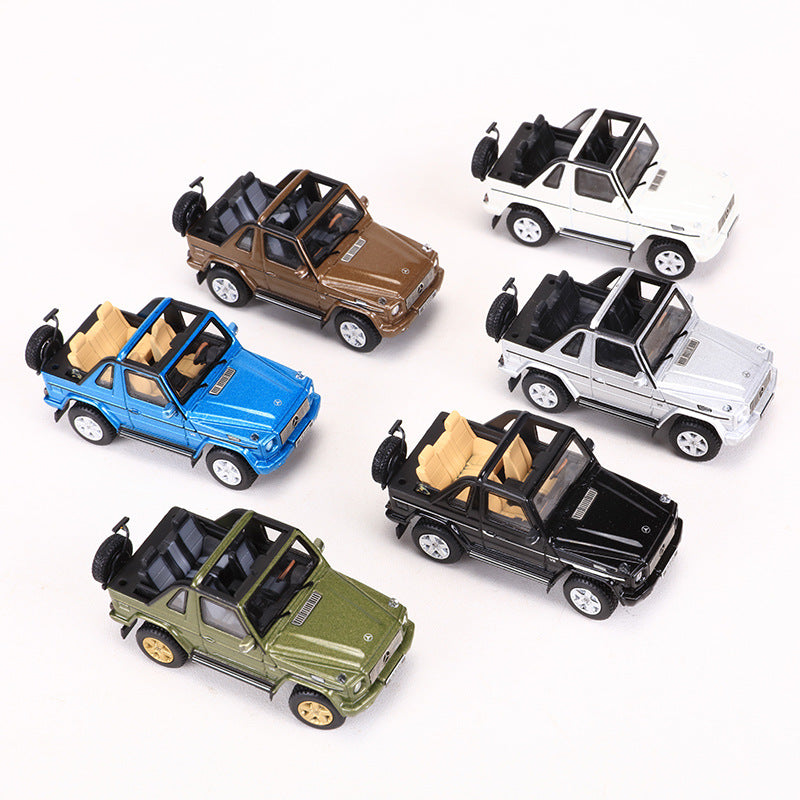 GCD 1:64 Mercedes Benz G500 Short Wheelbase Convertible Diecast SUV Model MODCOLS