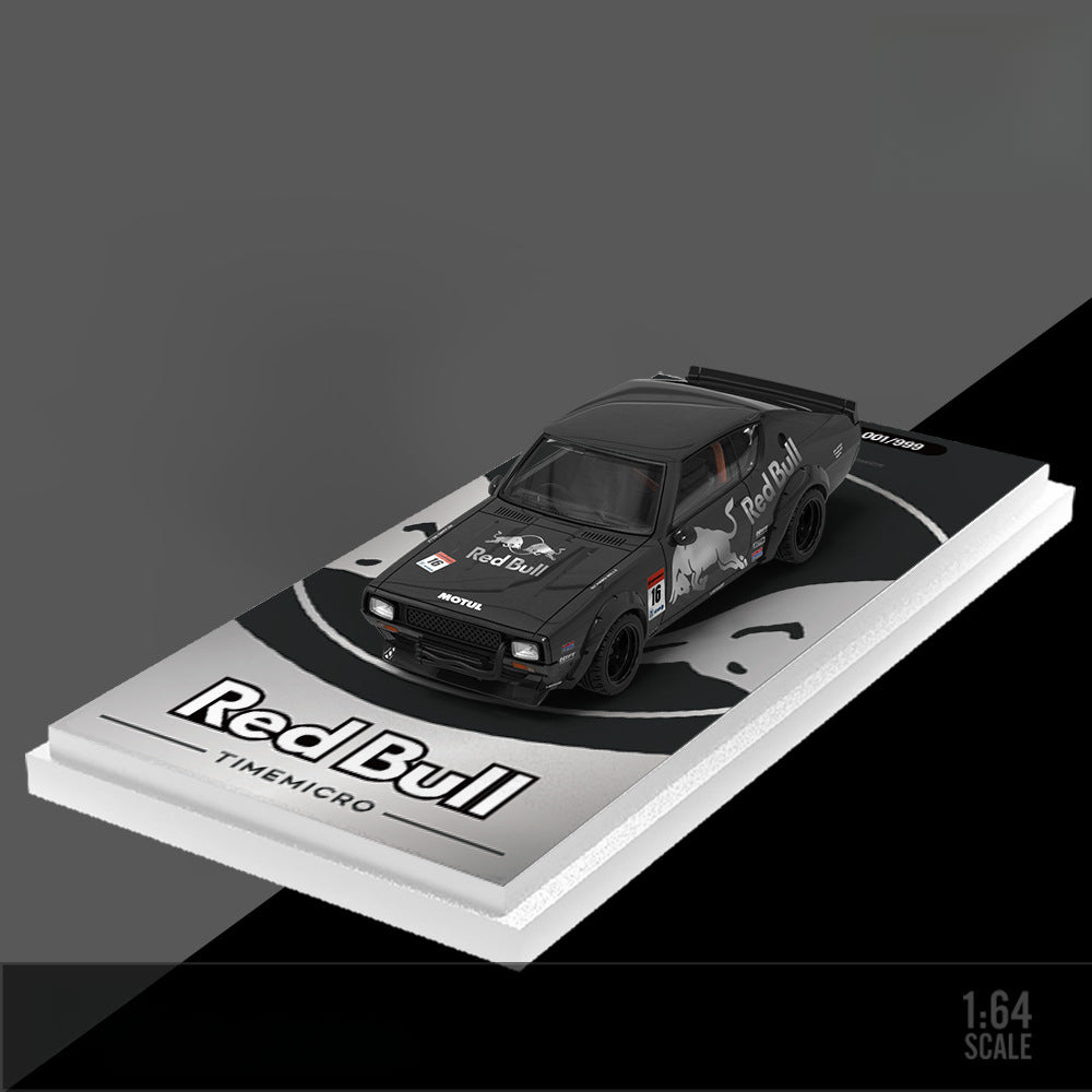 TimeMicro 1:64 KPGC110 Red Bull Livery Diecast Model MODCOLS