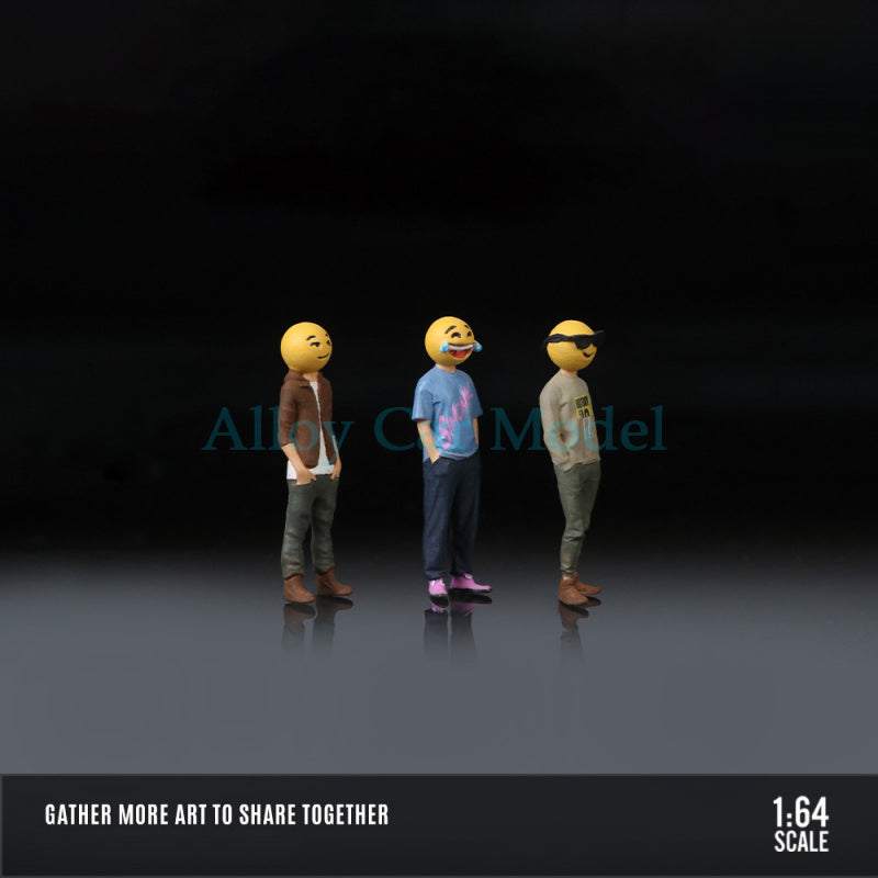 MoreArt 1:64 Meme Figurine Set Resin Collectible Model