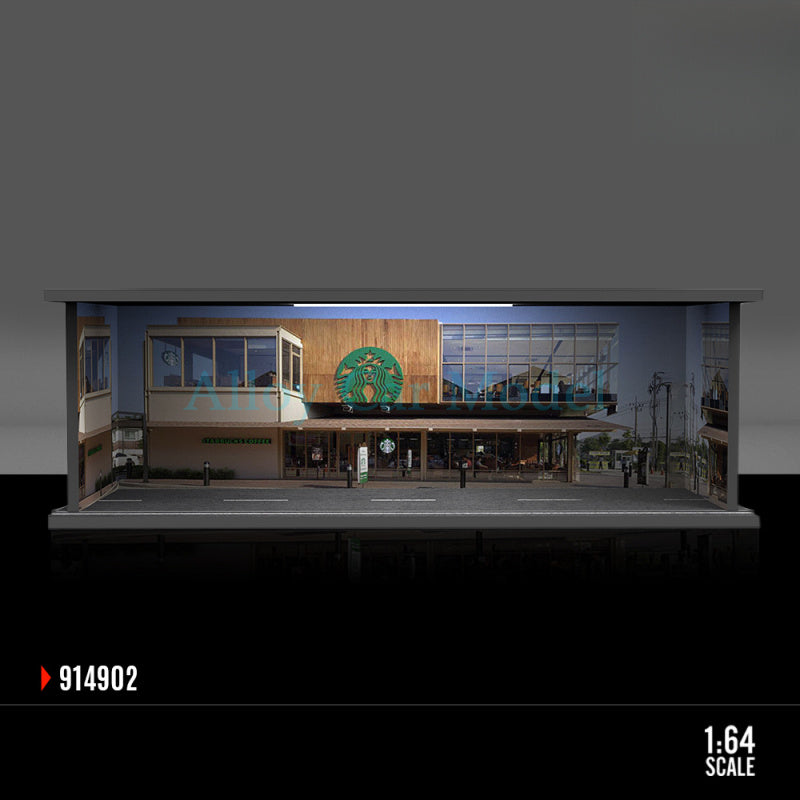 MoreArt 1:64 Simple Series Lighted Assembly Diorama Scene MODCOLS