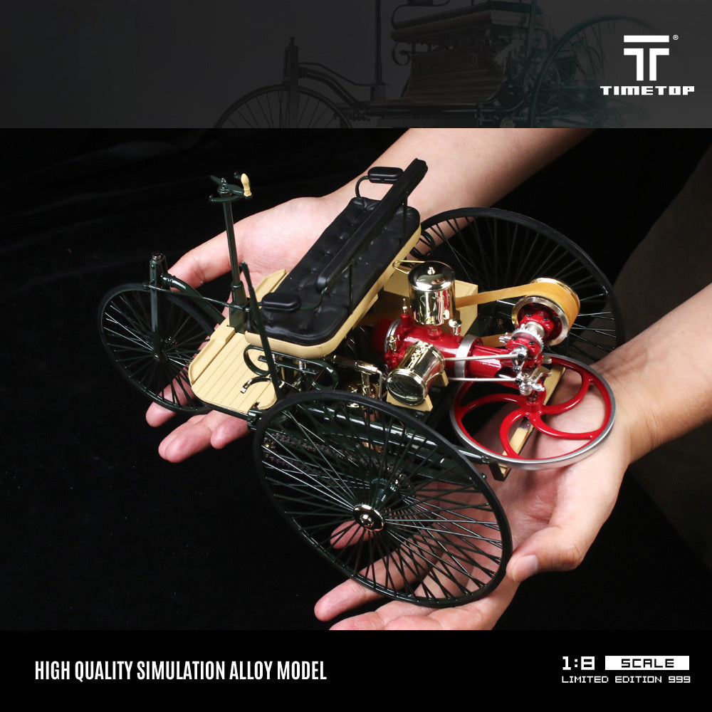 TIMETOP 1:8 Benz Patent Motorwagen No.1 Diecast Model MODCOLS