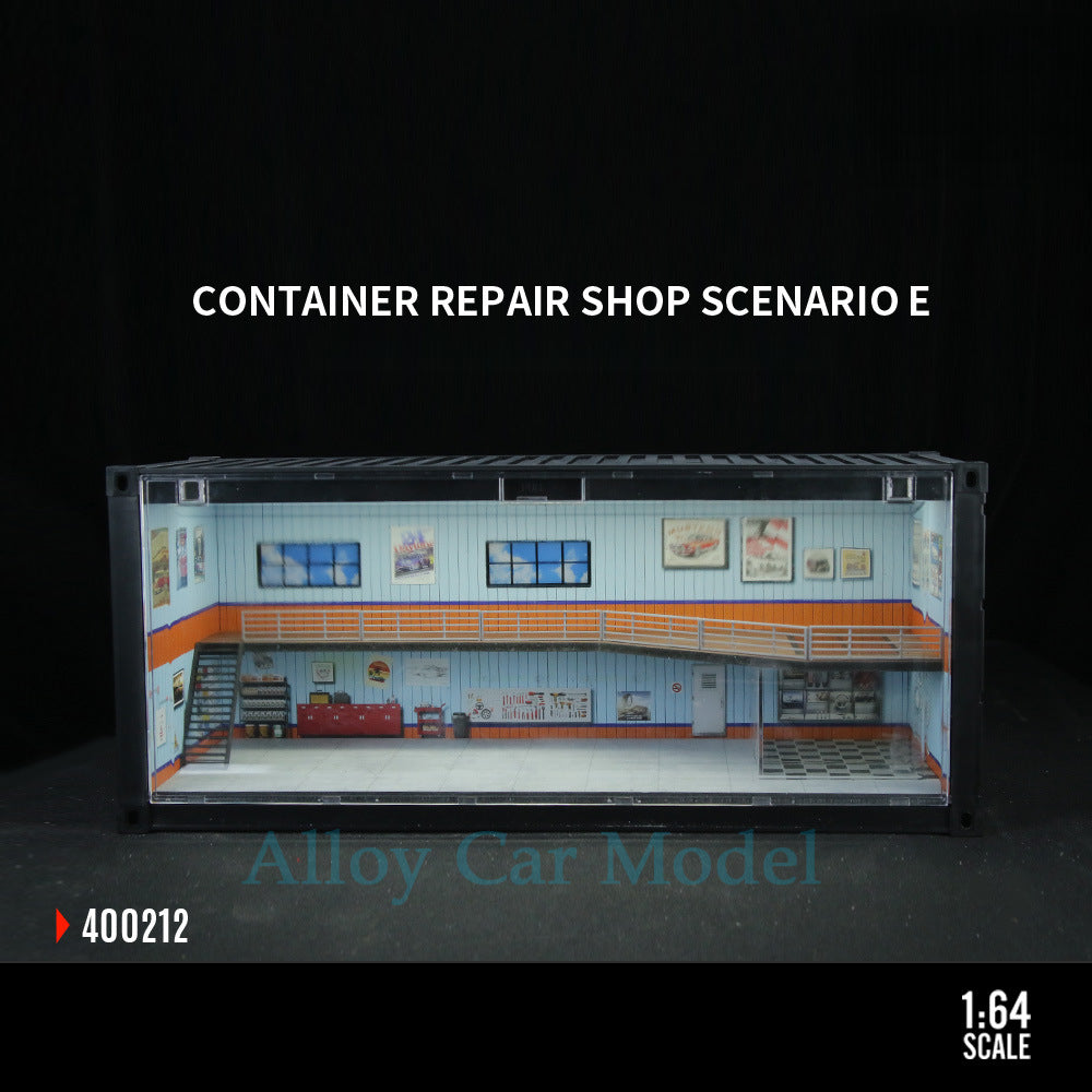 MoreArt Container Repair Shop Scenario E Model MODCOLS