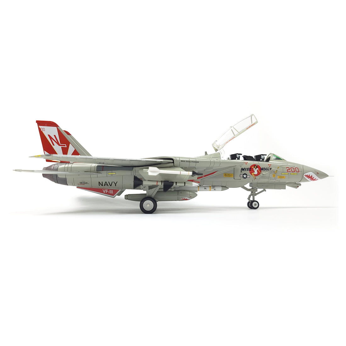 1/72 F-14 Tomcat Diecast Model – VF-111 Sun Downers “Miss Molly”