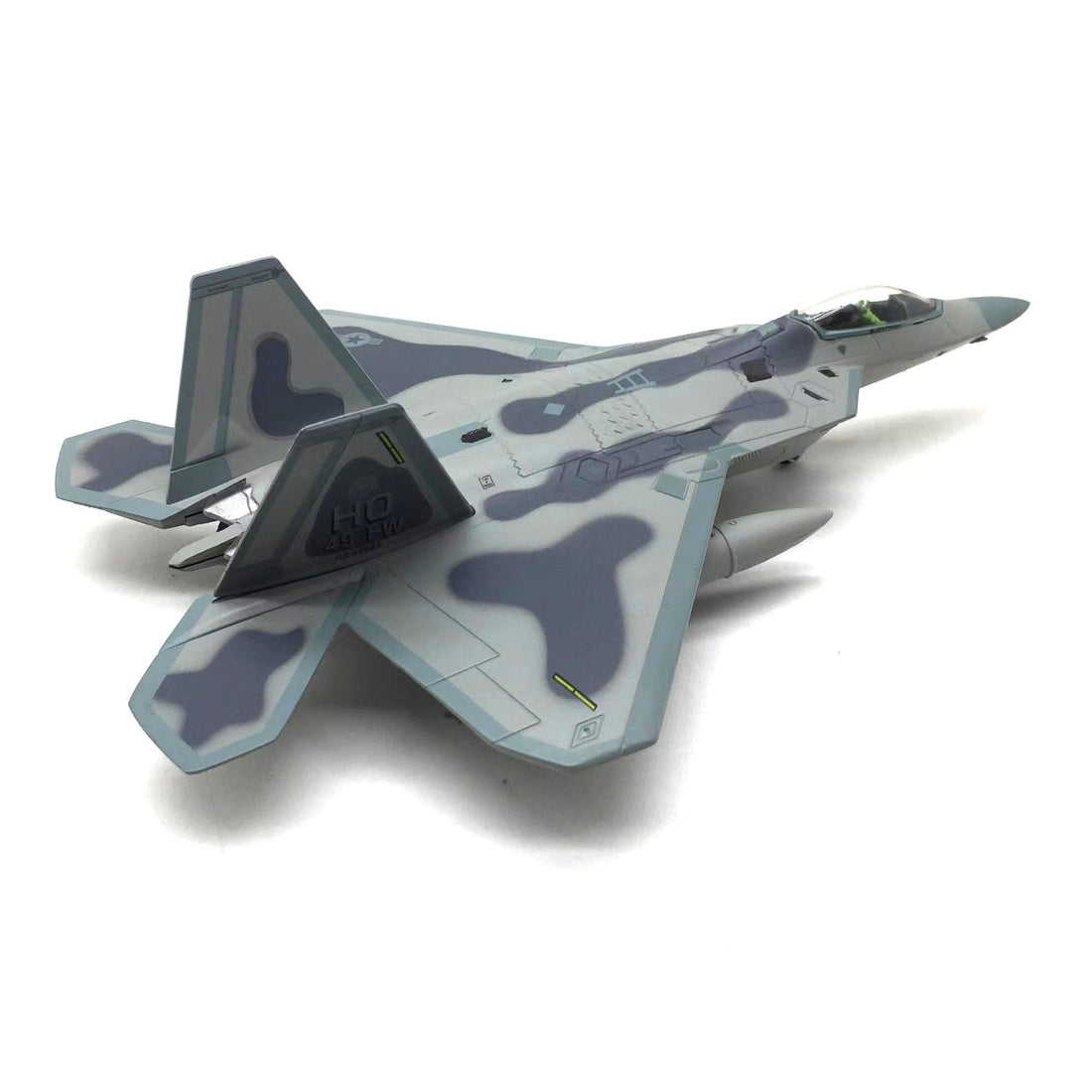 1/100 F-22 Raptor Die-cast Fighter Jet Model – USAF Aircraft