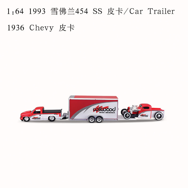 Maisto 3 in 1 Trailer Diecast Model MODCOLS