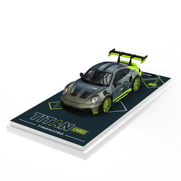 TimeMicro 1:64 Porsche 992 GT3 RS TITAN Diecast Model MODCOLS