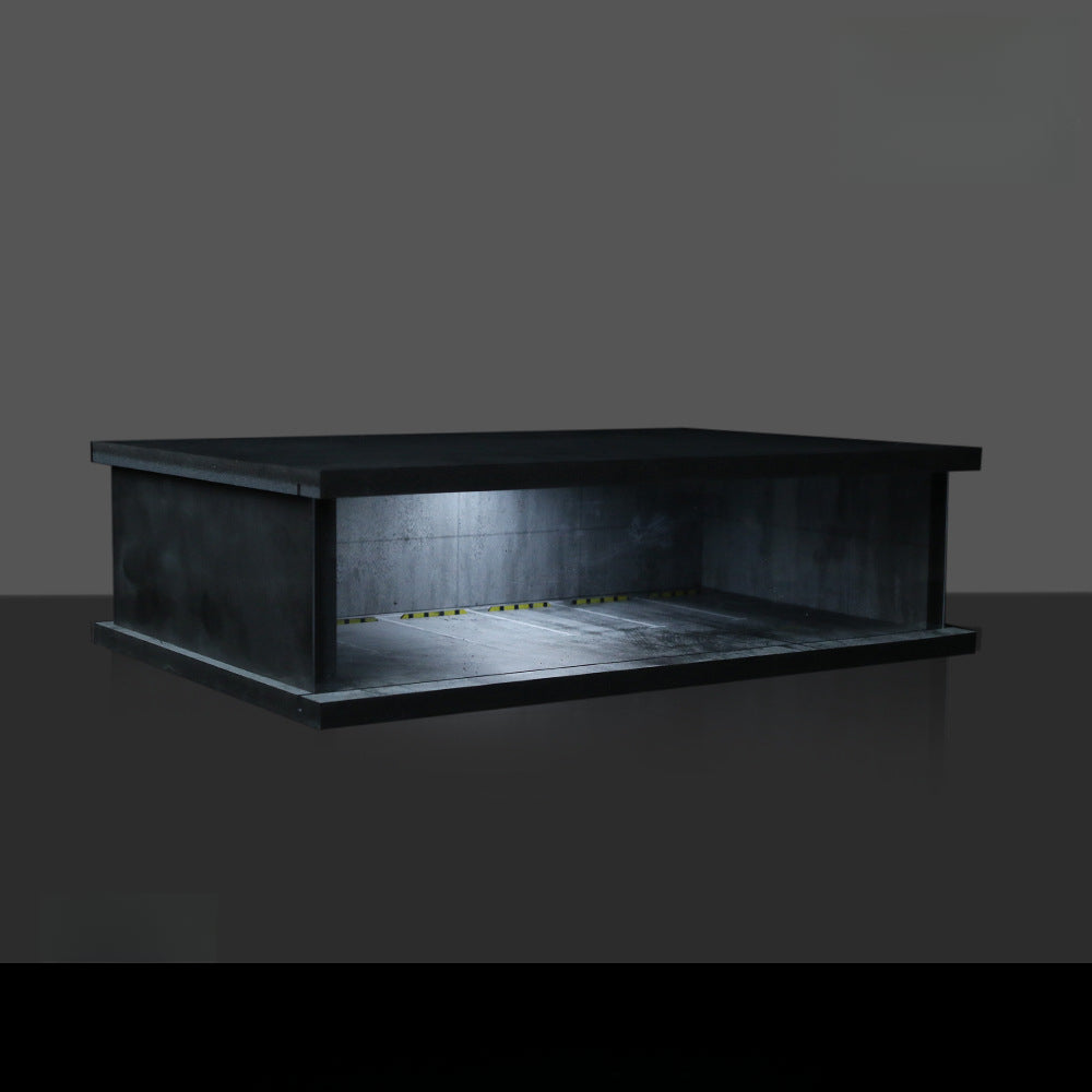 MoreArt 1:64 Underground Parking Garage Light-Up Diorama