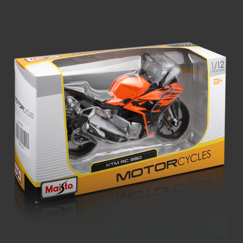 Maisto 1:12 KTM RC 390 Motorcycle Model Die Cast Collectible MODCOLS