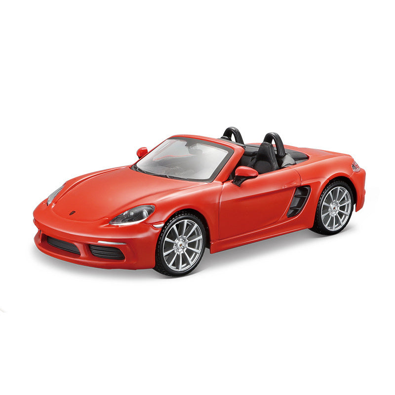 Bburago 1:24 Porsche 718 Convertible Diecast Model Car MODCOLS