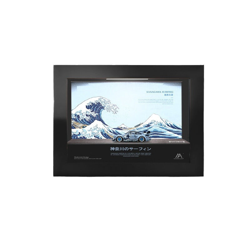 TM X GDO 1:64 RWB964 The Great Wave off Kanagawa Die cast Model MODCOLS