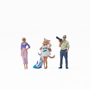 MoreArt 1:64 Anime Girl Photographer Resin Figure Set MODCOLS